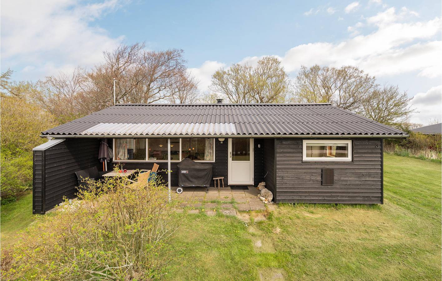 Vacation house for 4 people with terrace in Limfjord in Nordjütland