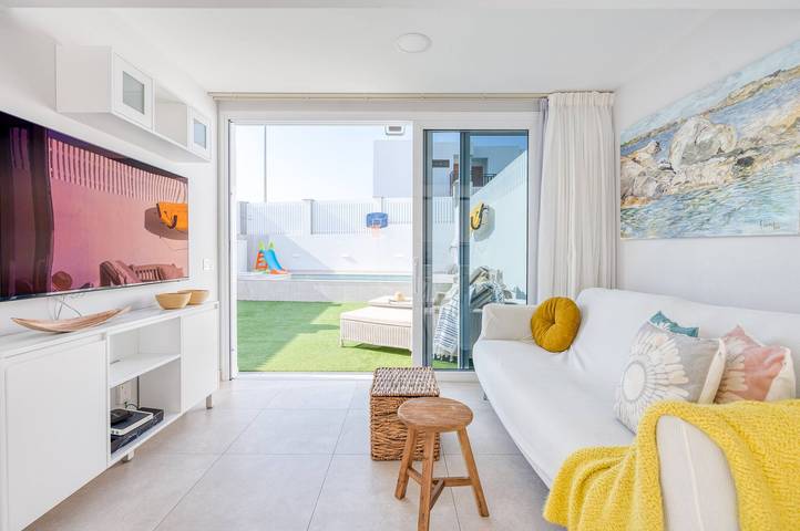 Casa rural para 6 personas, con terraza y jardín en San Agustín - 2