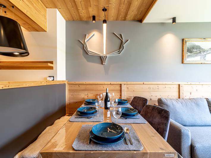Gîte pour 5 personnes, avec vue sur le lac et terrasse à Tignes - 3