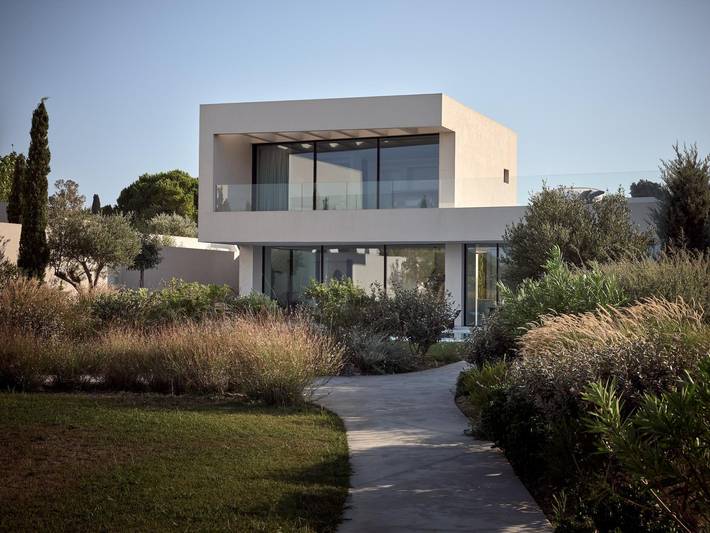 Villa for 6 people, with ocean view and garden as well as pool, with pets in Planos