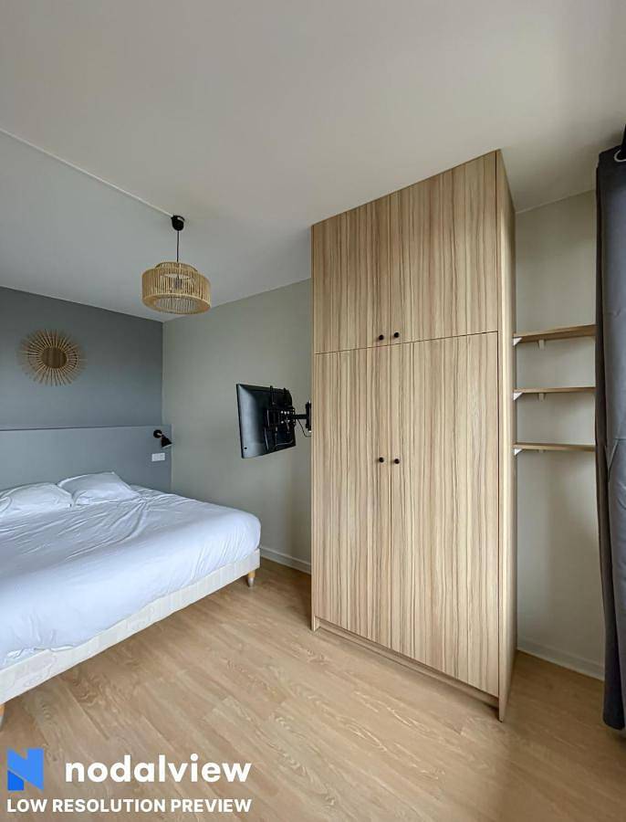 Appartement entier, Cozy renovated apartment with cinema atmosphere and view in La Mulatière, Lyon et ses environs