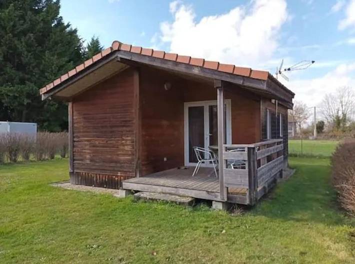 Chalet pour 6 personnes, avec jardin, animaux acceptés