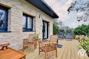 Gîte pour 4 personnes, avec terrasse et jardin à Plouay