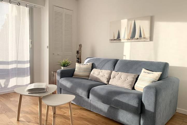 Appartement entier, Cosy Hardelot rénové proche centre plage idéal famille de 4 ou 2 adultes in Hardelot Plage, Neufchâtel-Hardelot
