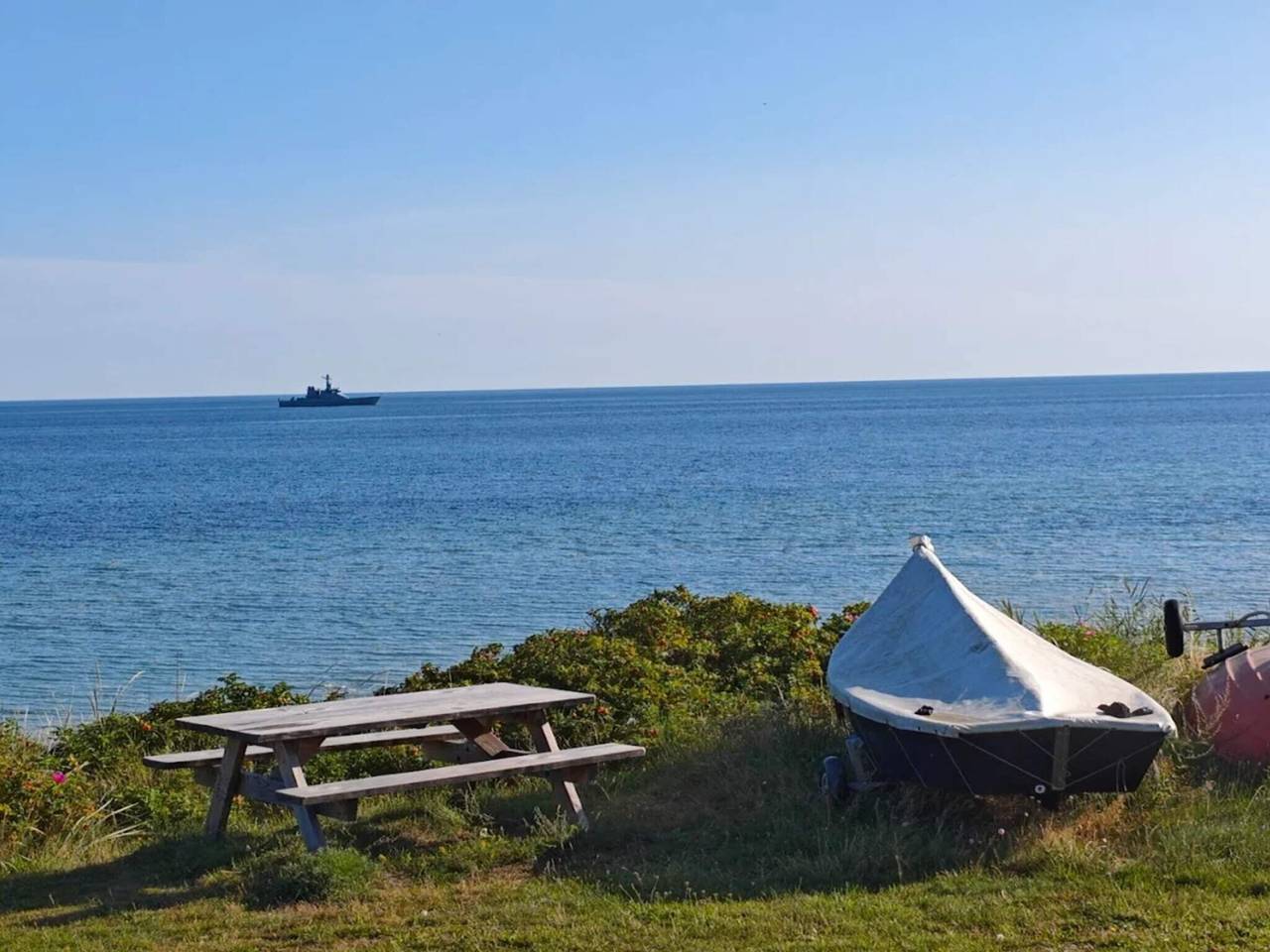 Natur-Ruckzug am Strand in Fjellerup Strand, Djursland