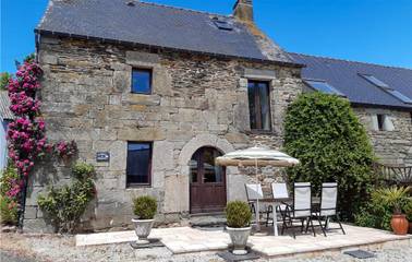Maison de vacances pour 5 personnes, avec terrasse et jardin, animaux acceptés en Bretagne