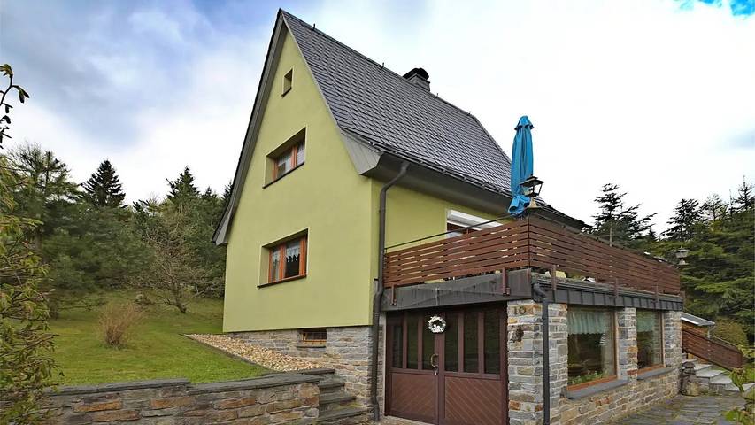Ferienhaus für 6 Personen, mit Sauna und Garten, mit Haustier im Erzgebirge