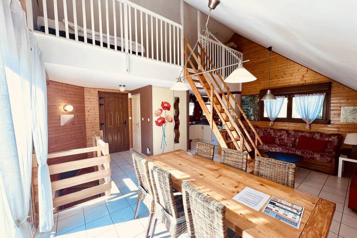 Chalet pour 5 personnes, avec Terrasse et Jardin