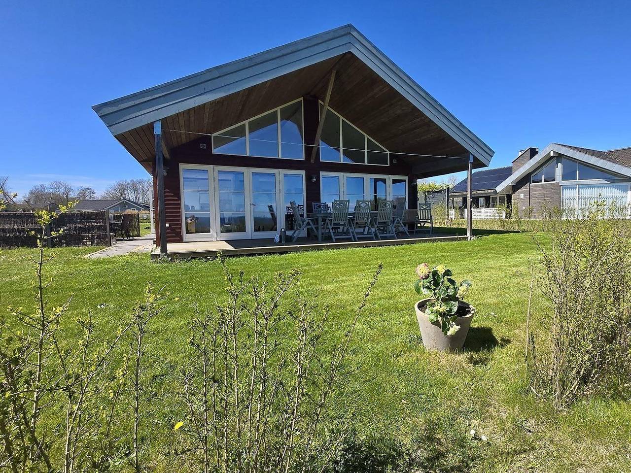 Modernes Ferienhaus mit Meerblick, in Strandnähe in Sydals, Mommark