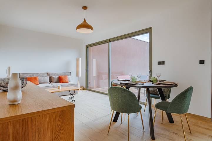 Appartement de vacances pour 4 personnes, avec Jacuzzi et Jardin à Saint-Désirat