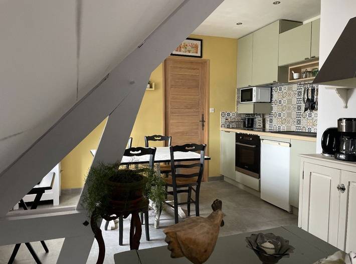 Gîte pour 4 personnes, avec jardin et terrasse à Béthencourt-sur-Mer