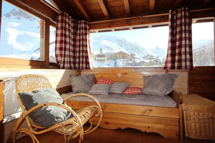 Chalet voor 6 personen, met balkon in Tignes