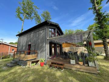 Maison de vacances pour 4 personnes, avec terrasse, animaux acceptés en Gironde