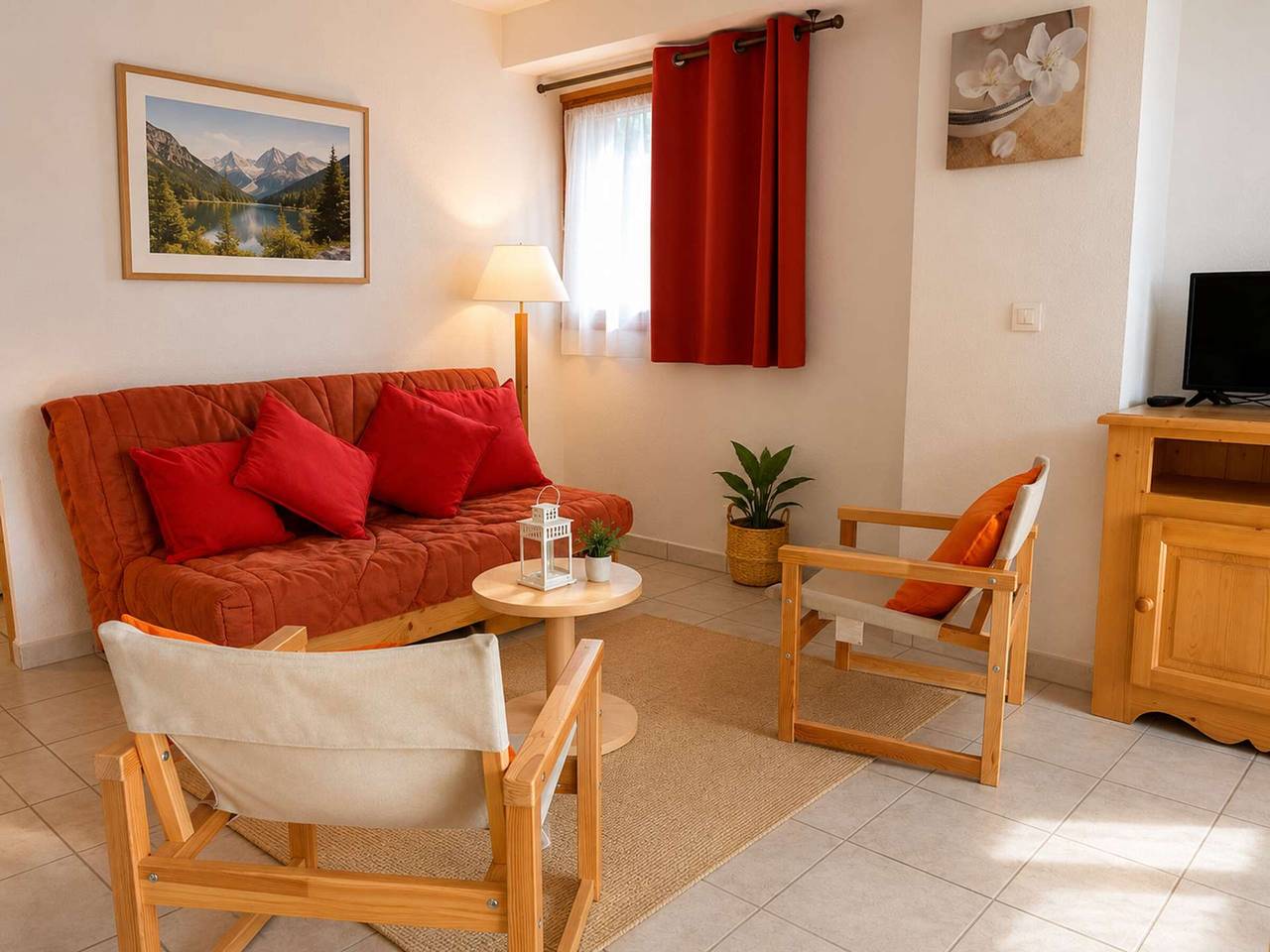 Lodge for 6 People in Saint-Jean-de-Sixt, Haute-Savoie