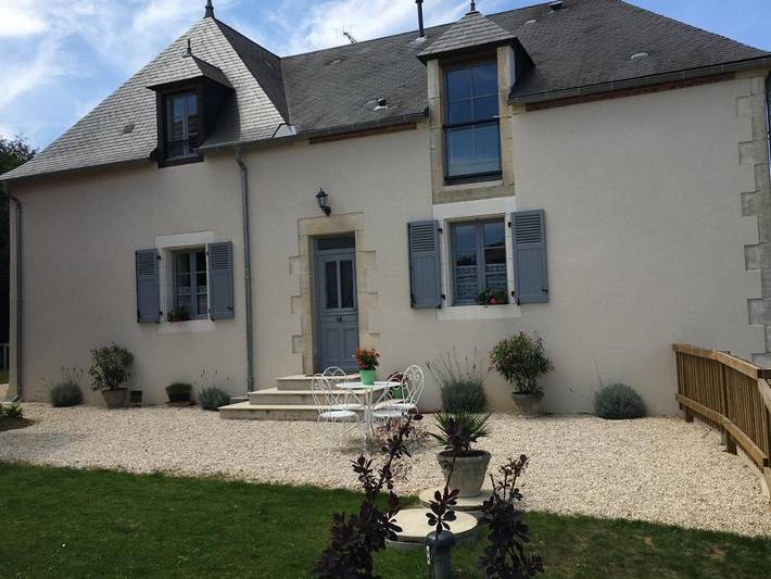 Location de vacances pour 13 personnes, avec vue et jardin, adapté aux familles dans Menetou-Râtel - 4