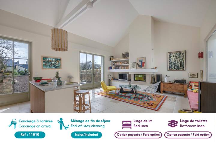 Location de vacances pour 7 personnes, avec terrasse et jardin à Batz-sur-Mer - 3