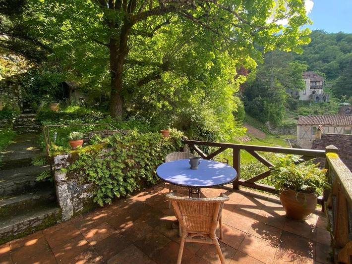 Gîte pour 2 personnes, avec jardin ainsi que balcon et vue à Saint-Cirq-Lapopie - 2