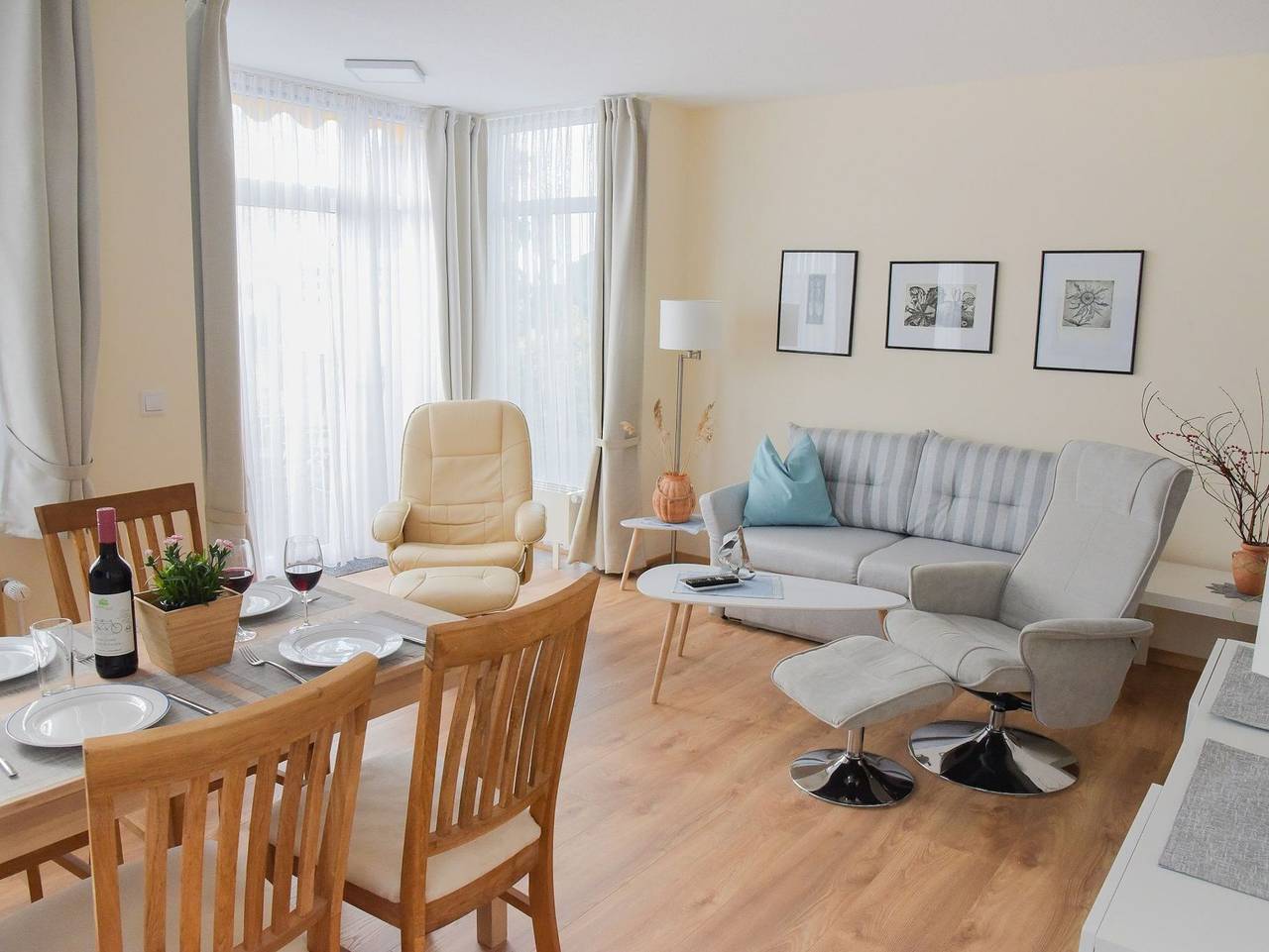 Ganze Ferienwohnung, Am Seeufer 59b Fewo 1 - Am Seeufer 59 Fewo 1 in Waren (Müritz), Müritz
