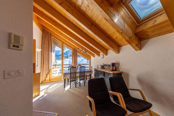 Gîte pour 6 personnes, avec balcon dans Siviez - 4