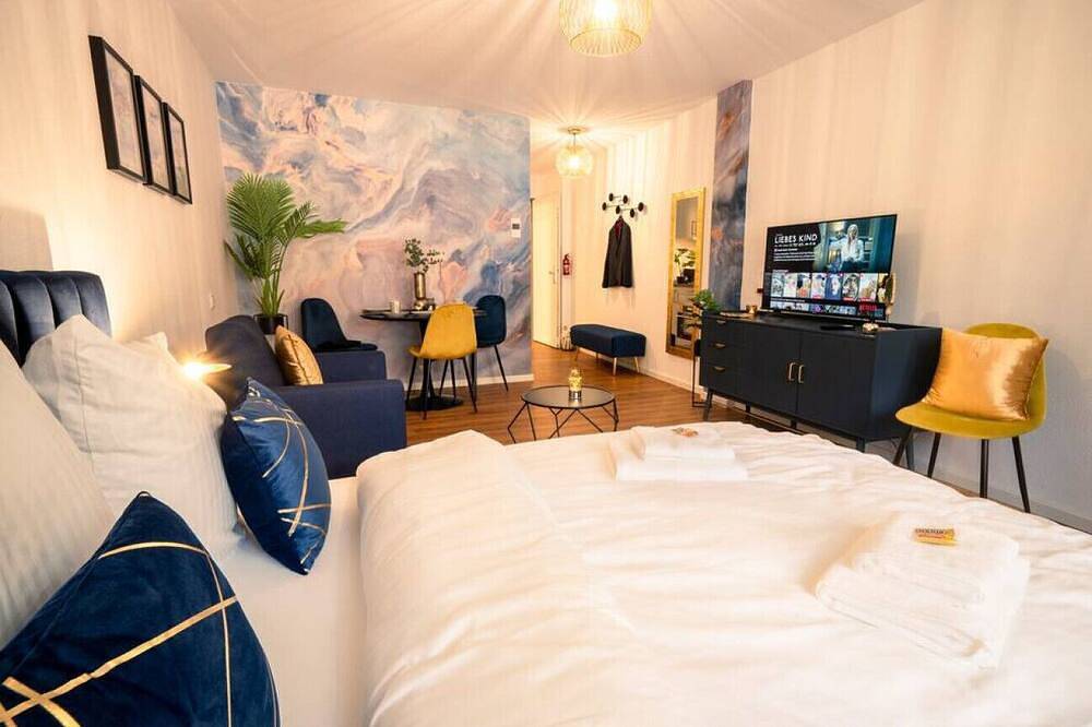 Geheel appartement, Premium Studio 1 Min to Hbf in Schwetzingerstadt/Oststadt, Mannheim