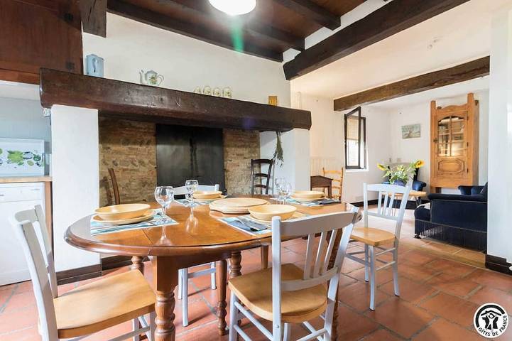 Location de vacances pour 4 personnes, avec jardin à Poucharramet