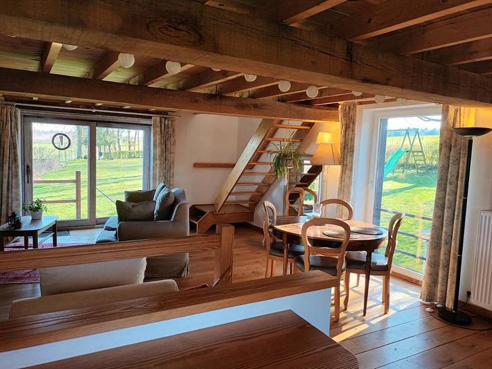 Location de vacances pour 3 personnes, avec jardin et vue, animaux acceptés à Onhaye - 3