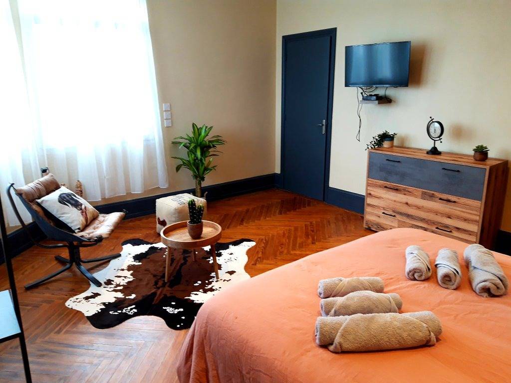 Chambre d'hôtes l'Oustalet, chez Stéphane à Alès - Chambre style industriel in Saint-Hilaire-de-Brethmas, Région d'Alès