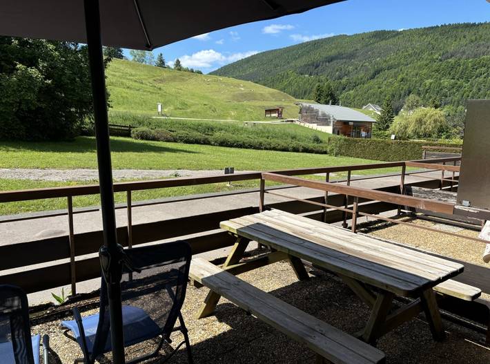Studio pour 4 personnes, avec terrasse