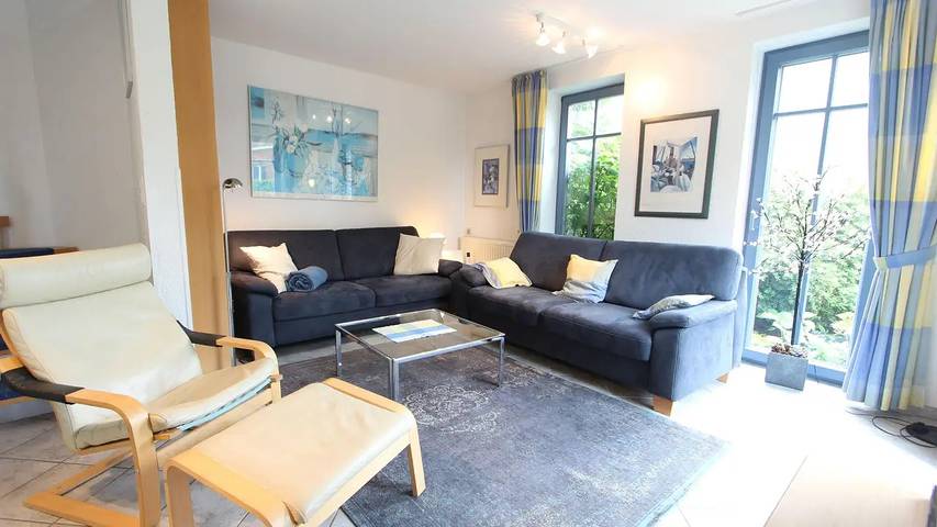 Ferienhaus für 6 Personen, mit Balkon und Garten sowie Sauna auf Langeoog - 4