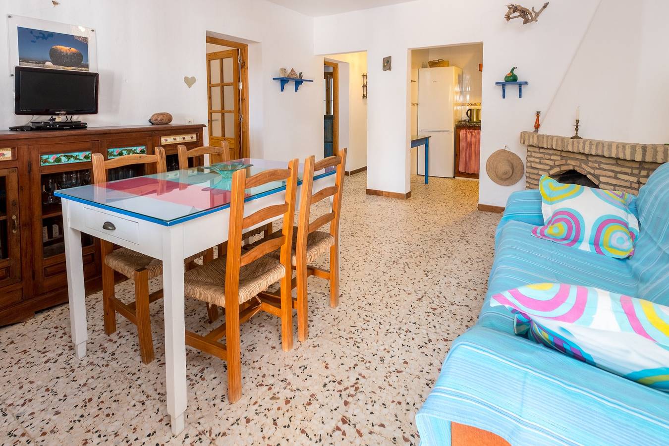 Romantique Maison de María, près de la plage avec jardin in Playa El Palmar, Vejer de la Frontera