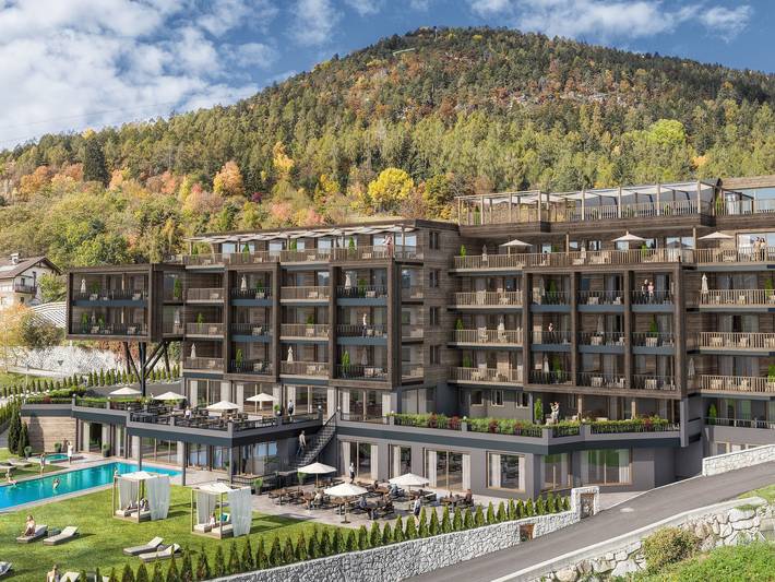 Hotel für 4 Personen, mit Balkon und Garten sowie Ausblick in Mühlbach