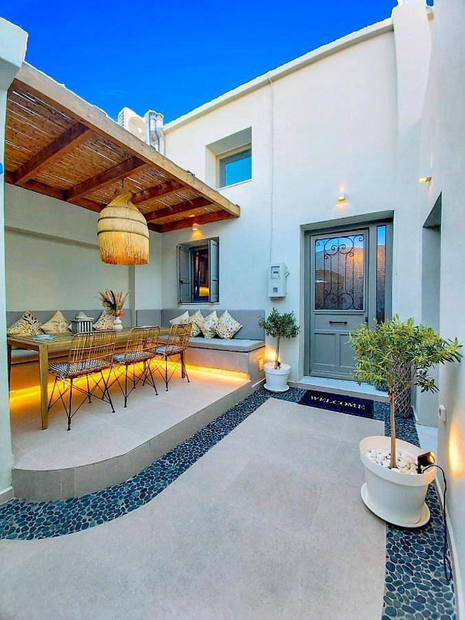 Ferienhaus für 8 Personen, mit Garten in Koskinou