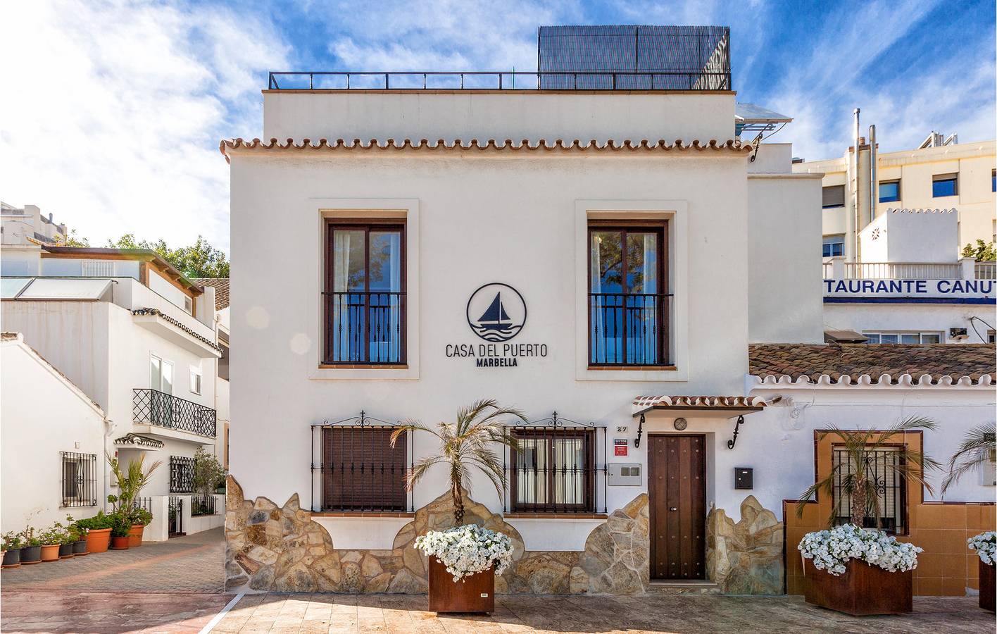 Wohnung mit Meerblick: 180qm, WiFi, AC, Terrasse in Marbella Ost, Marbella
