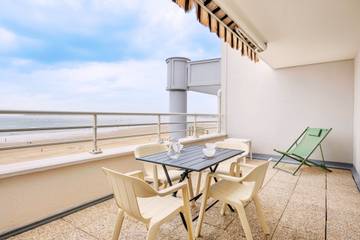 Gîte pour 4 personnes, avec balcon à Pornichet