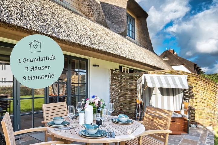 Ferienhaus für 4 Personen, mit Sauna und Garten