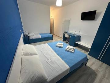 Maison d’hôte pour 4 personnes, avec balcon et vue à Campagna