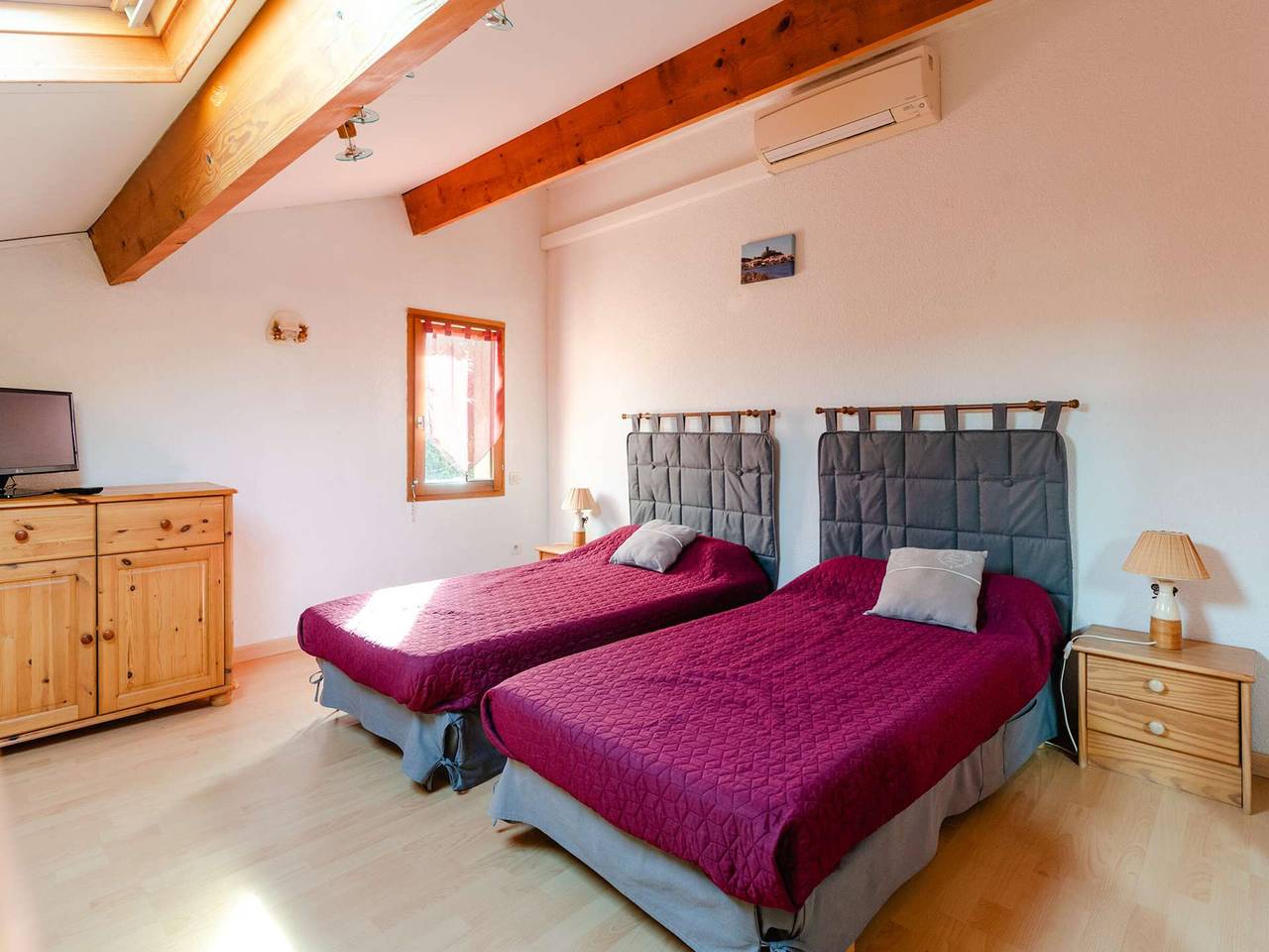 T2 Mezzanine Pavillon nahe der Lagune in Gruissan (Ville), Gruissan