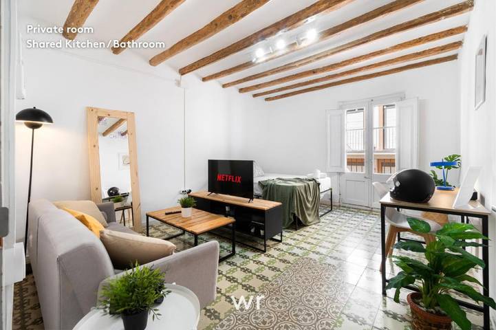 Maison d’hôte pour 2 personnes, avec Balcon à Tarragone