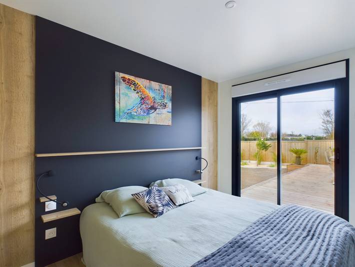 Chalet für 6- Beheizter Pool das ganze Jahr über in Saint-Gilles-Croix-de-Vie, Loire-Tal