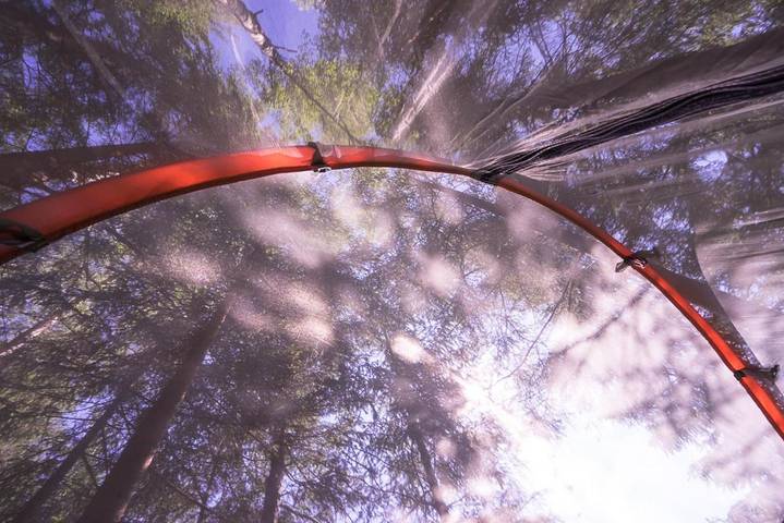 Zelt für 2 Personen, mit Terrasse und Ausblick sowie Garten in Bayern - 4