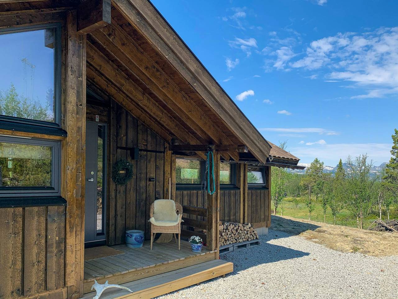 Gemütliche Hütte mit herrlichem Bergblick in Oppheimåsen in Ål