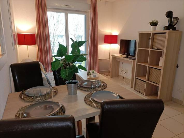 Gîte pour 4 personnes, avec piscine ainsi que terrasse et vue, animaux acceptés à Salies-de-Béarn - 2