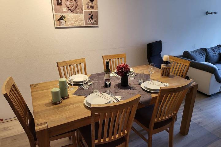 Holiday apartment for 5 people, with garden and balcony as well as sauna and pool - 1