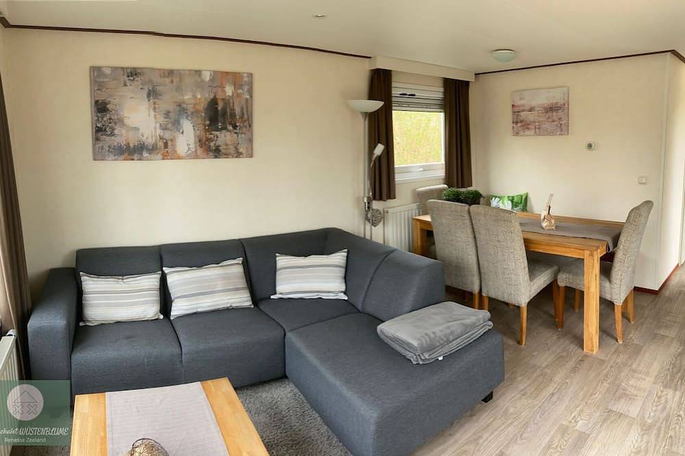 Holiday Chalet/Mobilelhome \"Wüstenblume\" in Renesse, Costa de Zelanda
