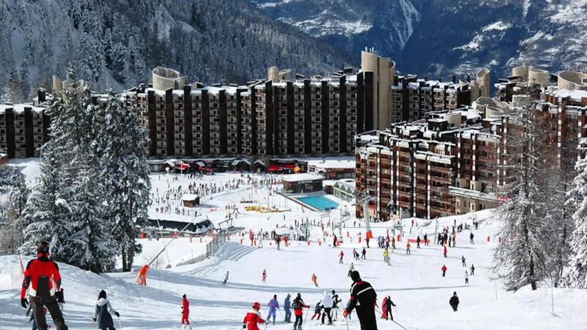 Gîte pour 6 personnes, avec balcon, animaux acceptés dans Plagne Bellecote - 3