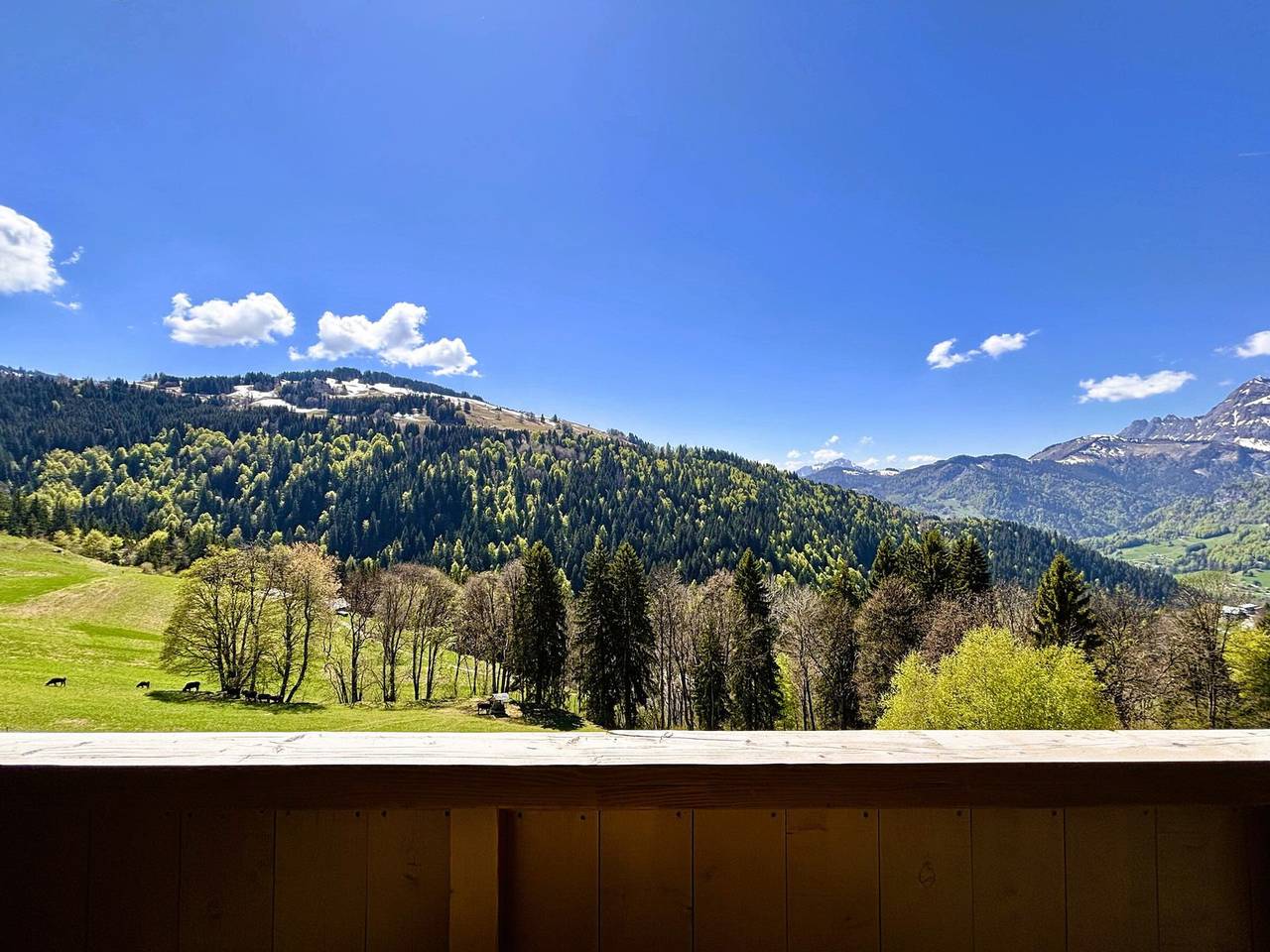 Apartamento entero, Apartamento encantador con vista al Mont Charvin y aparcamiento in Notre-Dame-de-Bellecombe, Albertville region