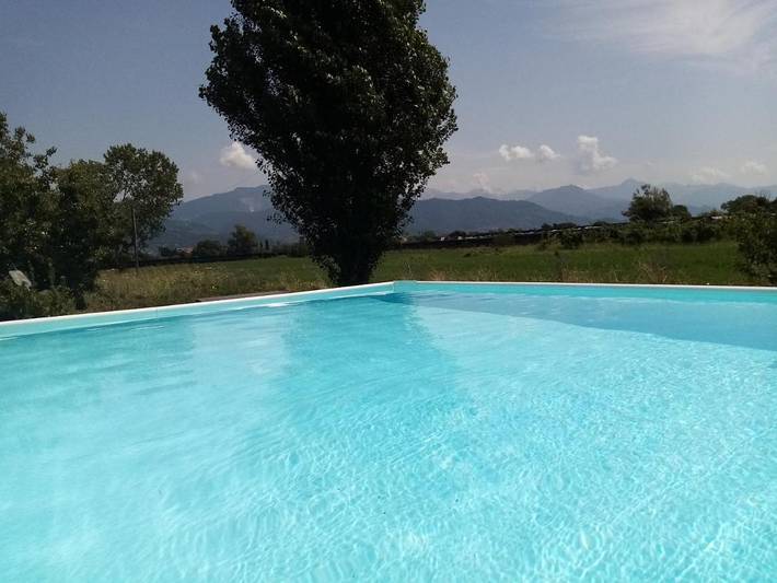 Gîte pour 6 personnes, avec jardin ainsi que piscine et vue, animaux acceptés à Fiumaretta di Ameglia - 4