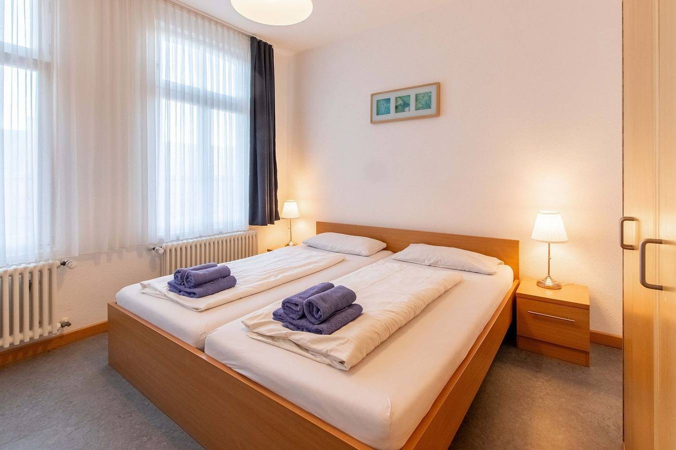 Geheel appartement, Vakantieappartement voor 5 personen met tuin in Borkum