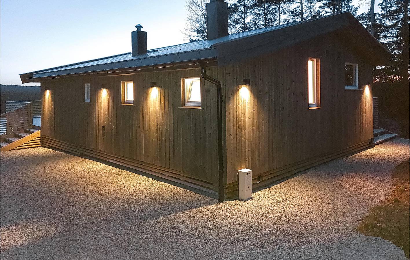 Holiday home for 5 people with garden in Birkenes