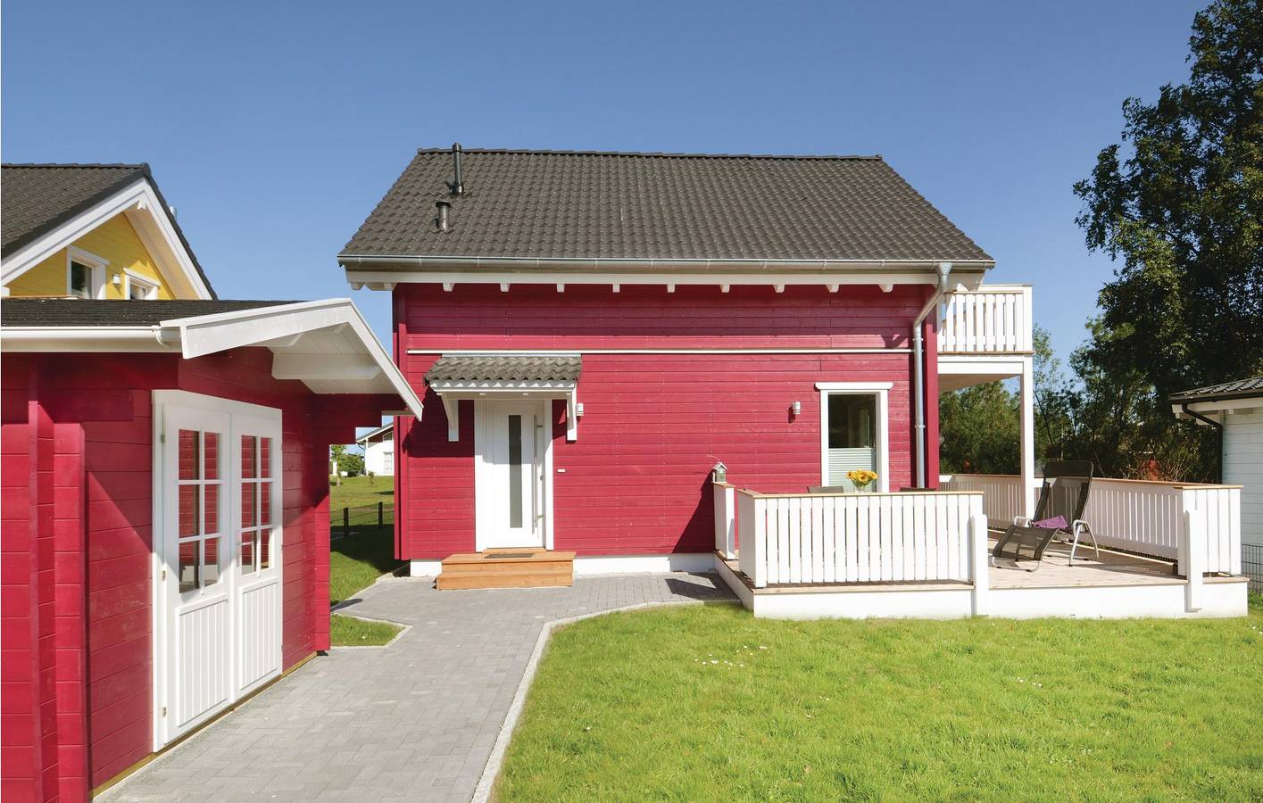 Terrassenwohnung mit Strand in der Nähe in Heringsdorf (Oldenburg-Land), Ostholstein